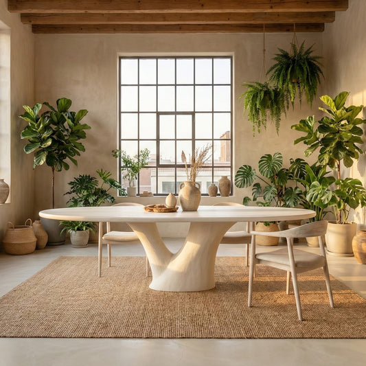 Arbre Dining Table – Microcement